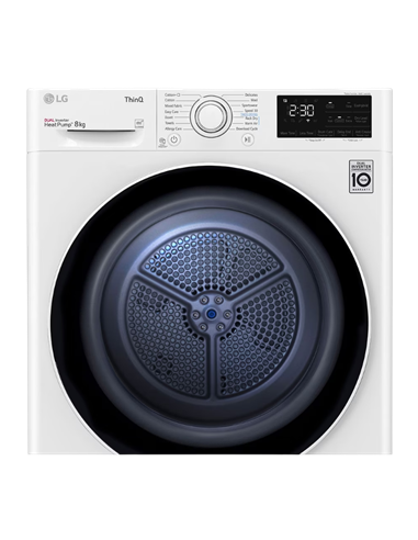 Сушильная машина LG RH80V3AV6N, 8кг, Белый