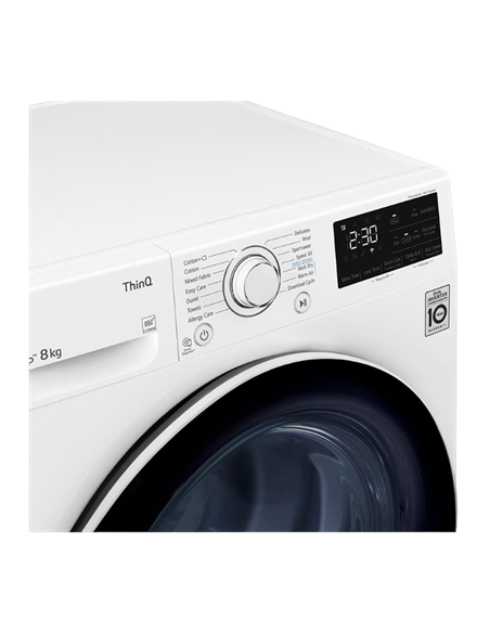 Сушильная машина LG RH80V3AV6N, 8кг, Белый