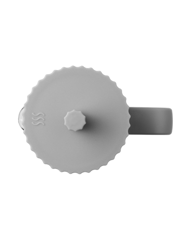 Cafetiera French Press RESTO 90532, 0,6L, Gri deschis