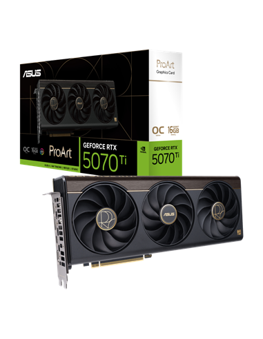 Видеокарта ASUS PROART-RTX5070TI-O16G, 16 ГБ GDDR7 256бит