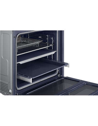 Электрический духовой шкаф Samsung NV7B5745TAS/WT, Нержавеющая сталь