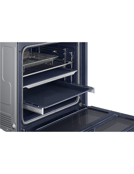 Электрический духовой шкаф Samsung NV7B5745TAS/WT, Нержавеющая сталь