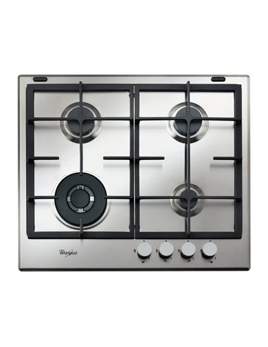 Газовая варочная панель Whirlpool GMA 6422/IX, Нержавеющая сталь
