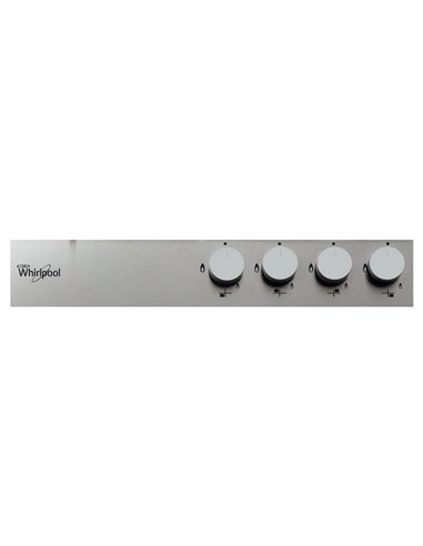 Газовая варочная панель Whirlpool GMA 6422/IX, Нержавеющая сталь