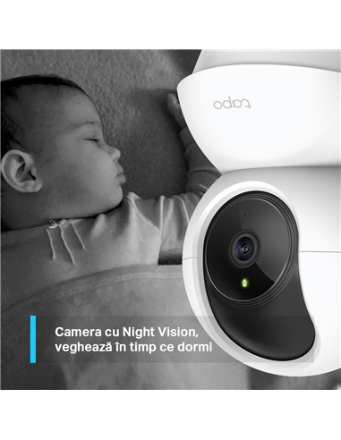 Camera de supraveghere Smart TP-LINK Tapo C210, Alb