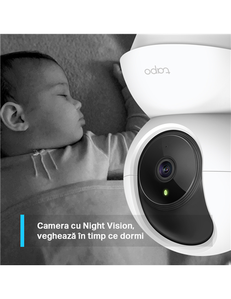 Camera de supraveghere Smart TP-LINK Tapo C210, Alb