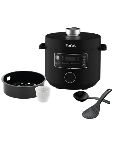 Мультиварка-скороварка Tefal CY754830, Чёрный