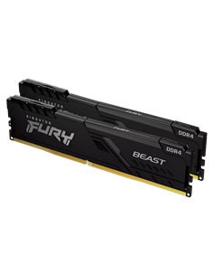 Оперативная память Kingston FURY Beast, DDR4 SDRAM, 3200 МГц, 64Гб, KF432C16BBK2/64