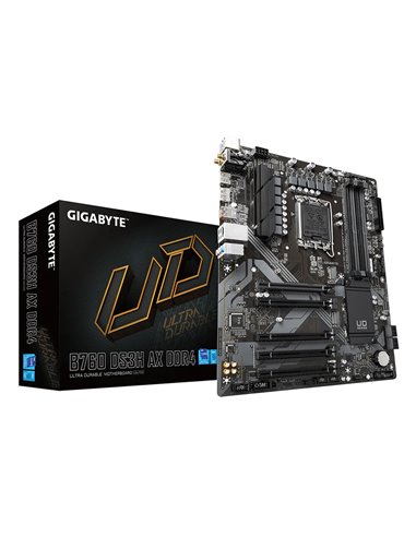 Материнская плата Gigabyte B760 DS3H AX, LGA1700, Intel B760, ATX