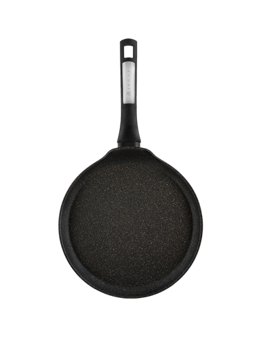 Tigaie pentru clătite Polaris Monolit-24PC, 24cm, Negru