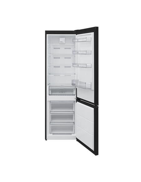 Frigider OZON OZ-NFN383EGIDFI-EU, Dark Inox