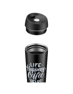 Cană termos Ardesto AR2645BC, 0,45L, Negru 2