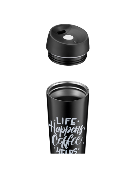 Cană termos Ardesto AR2645BC, 0,45L, Negru Cană termos Ardesto AR2645BC, 0,45L, Negru