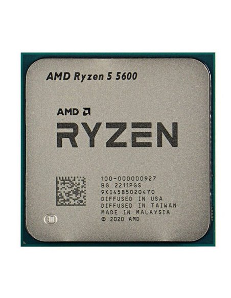 Procesor AMD Ryzen 5 5600, Fără grafică integrată, Wraith Stealth | Tray