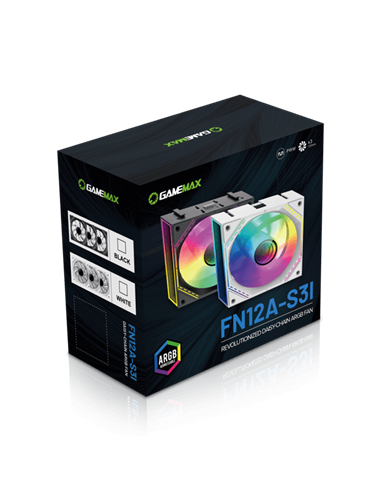 Вентилятор для ПК Gamemax FN12A-S3I, 120 мм