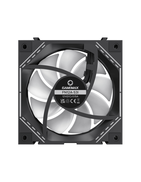 Ventilator PC Gamemax FN12A-S3I, 120 mm
