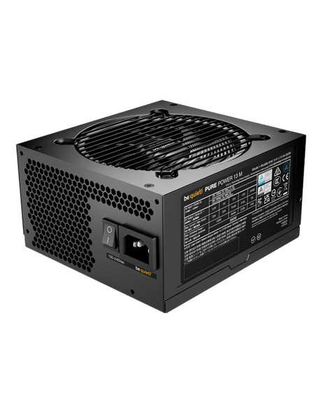 Блок питания для компьютеров be quiet! Pure Power 13 M, 850Вт, ATX, Полностью модульный