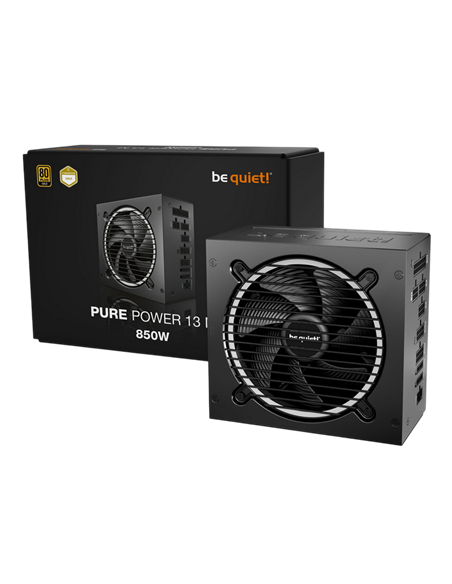 Блок питания для компьютеров be quiet! Pure Power 13 M, 850Вт, ATX, Полностью модульный