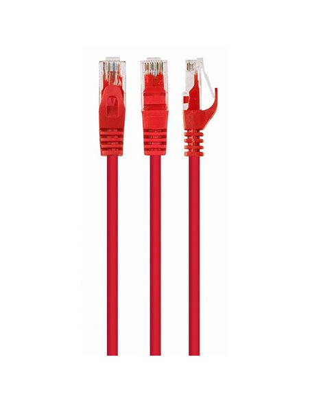 Патч-корд Cablexpert PP6U-0.25M/R, Cat6 UTP, 0,25м, Красный Патч-корд Cablexpert PP6U-0.25M/R, Cat6 UTP, 0,25м, Красный
