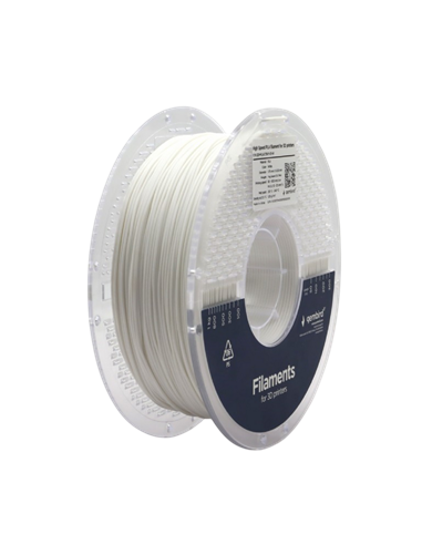Filament pentru imprimantă 3D Gembird 3DP-PLA1.75HY-01-W, PLA, Alb , 1.75 mm, 1kg