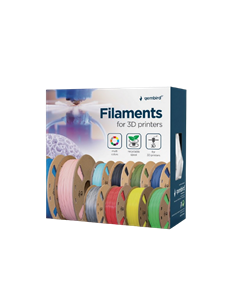 Filament pentru imprimantă 3D Gembird 3DP-PLA-01-MTMG, PLA, Verde militar Mată, 1.75 mm, 1kg 2