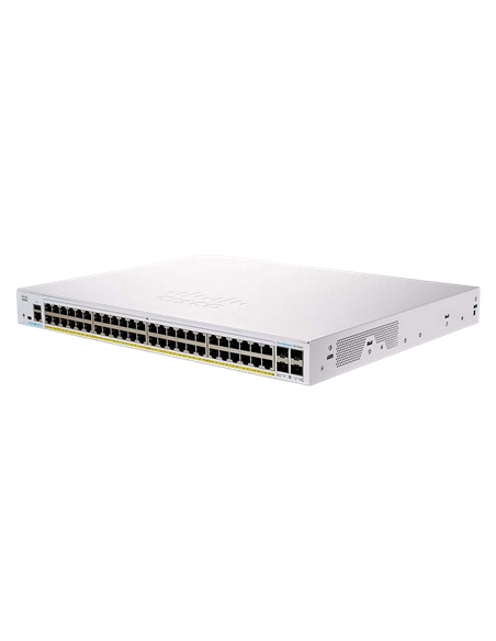 Switch de rețea Cisco CBS350-48P-4X, 48x 10/100/1000 Mbps, 4x SFP+