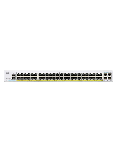 Switch de rețea Cisco CBS350-48P-4X, 48x 10/100/1000 Mbps, 4x SFP+ Switch de rețea Cisco CBS350-48P-4X, 48x 10/100/1000 Mbps, 4x SFP+