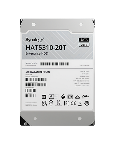 Жесткий диск SYNOLOGY HAT5310-20T, Серебристый