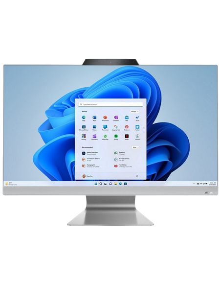 Computer All-in-One ASUS F3702, 27", AMD Ryzen 3 7320U, 8GB/512GB, Fără SO, Alb