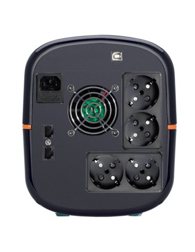 Sursă de alimentare neîntreruptibilă Tuncmatik Digitech Pro, Linear-interactiv, 1600VA, Turn