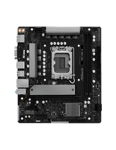 Материнская плата ASRock H810M-X, LGA1851, Intel H810, Micro-ATX 2