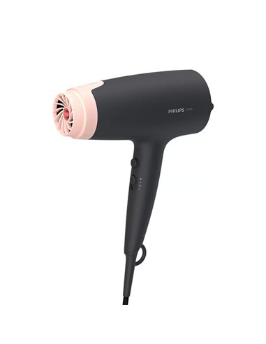 Uscător de păr Philips BHD350/10, 2100 W, Negru | Roz