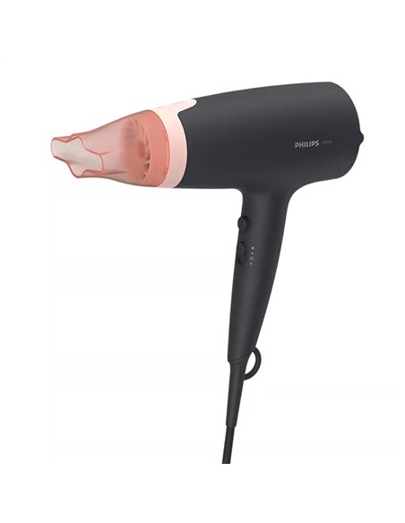 Uscător de păr Philips BHD350/10, 2100 W, Negru | Roz