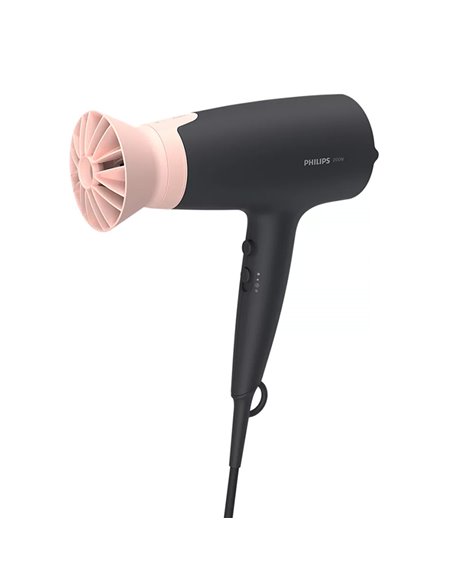 Uscător de păr Philips BHD350/10, 2100 W, Negru | Roz