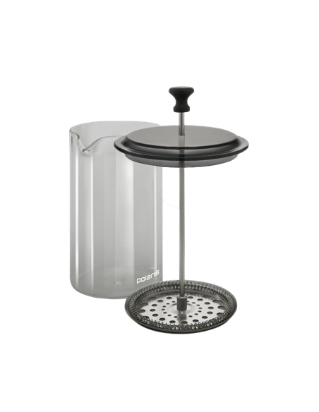 Cafetiera French Press Polaris Graphit-1000FP, 1L, Grey