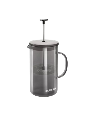 Френч-пресс Polaris Graphit-1000FP, 1л, Grey