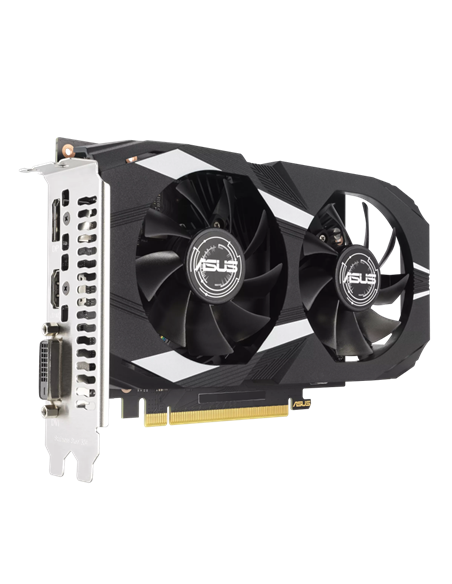 Видеокарта ASUS DUAL-RTX3050-O6G, 6GB GDDR6 96бит Видеокарта ASUS DUAL-RTX3050-O6G, 6GB GDDR6 96бит