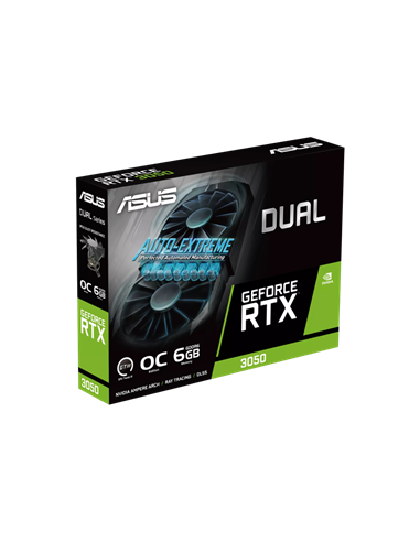 Видеокарта ASUS DUAL-RTX3050-O6G, 6GB GDDR6 96бит