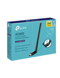 USB Aдаптер TP-LINK Archer T600U Plus, Чёрный 2
