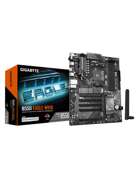 Материнская плата Gigabyte B550 EAGLE WIFI6, AM4, AMD B550, ATX