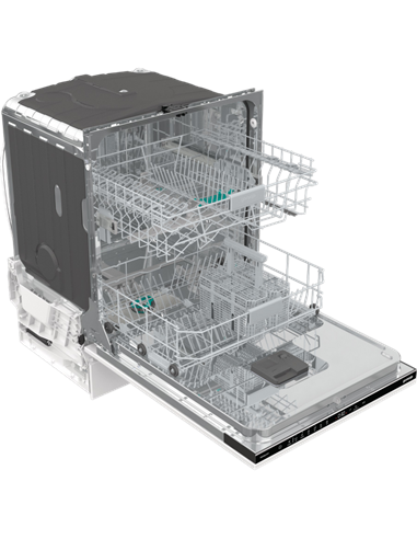 Mașină de spălat vase Gorenje GV643E61, Alb