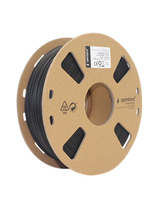 Filament pentru imprimantă 3D Gembird 3DP-TPE1.75-01-BK, TPE, Negru, 1.75 mm, 1kg 2