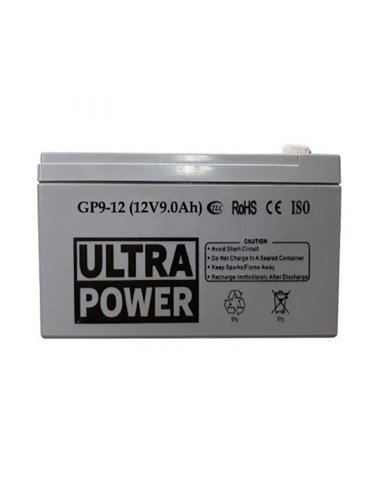 Аккумулятор для резервного питания Ultra Power GP9-12, 12В, 9А*ч