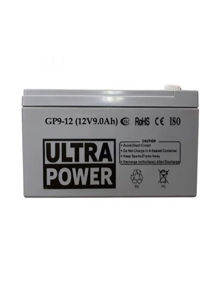 Аккумулятор для резервного питания Ultra Power GP9-12, 12В, 9А*ч
