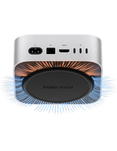 Настольный ПК Apple Mac mini A3238, Mac mini, M4 with 10-core CPU and 10-core GPU, 16Гб/256Гб, M4 10-core GPU, macOS Sequoia 2
