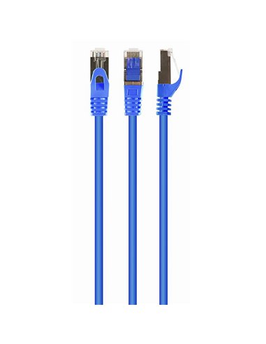 Patch cord Cablexpert PP6-0.5M/B, Cat6 FTP , 0,5m, Albastru