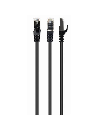 Патч-корд Cablexpert PP6-0.5M/BK, Cat6 FTP , 0,5м, Чёрный