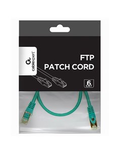 Патч-корд Cablexpert PP6-0.5M/G, Cat6 FTP , 0,5м, Зелёный 2