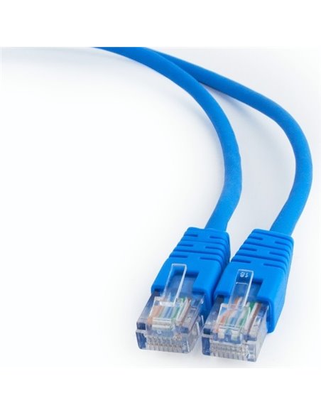 Patch cord Cablexpert PP6-1M/B, Cat6 FTP , 1m, Albastru