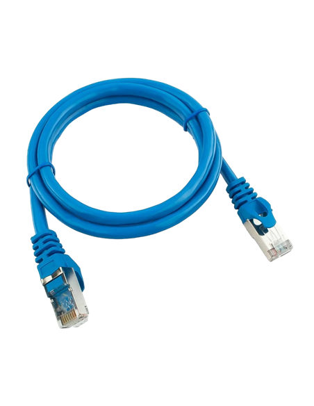 Patch cord Cablexpert PP6-1M/B, Cat6 FTP , 1m, Albastru
